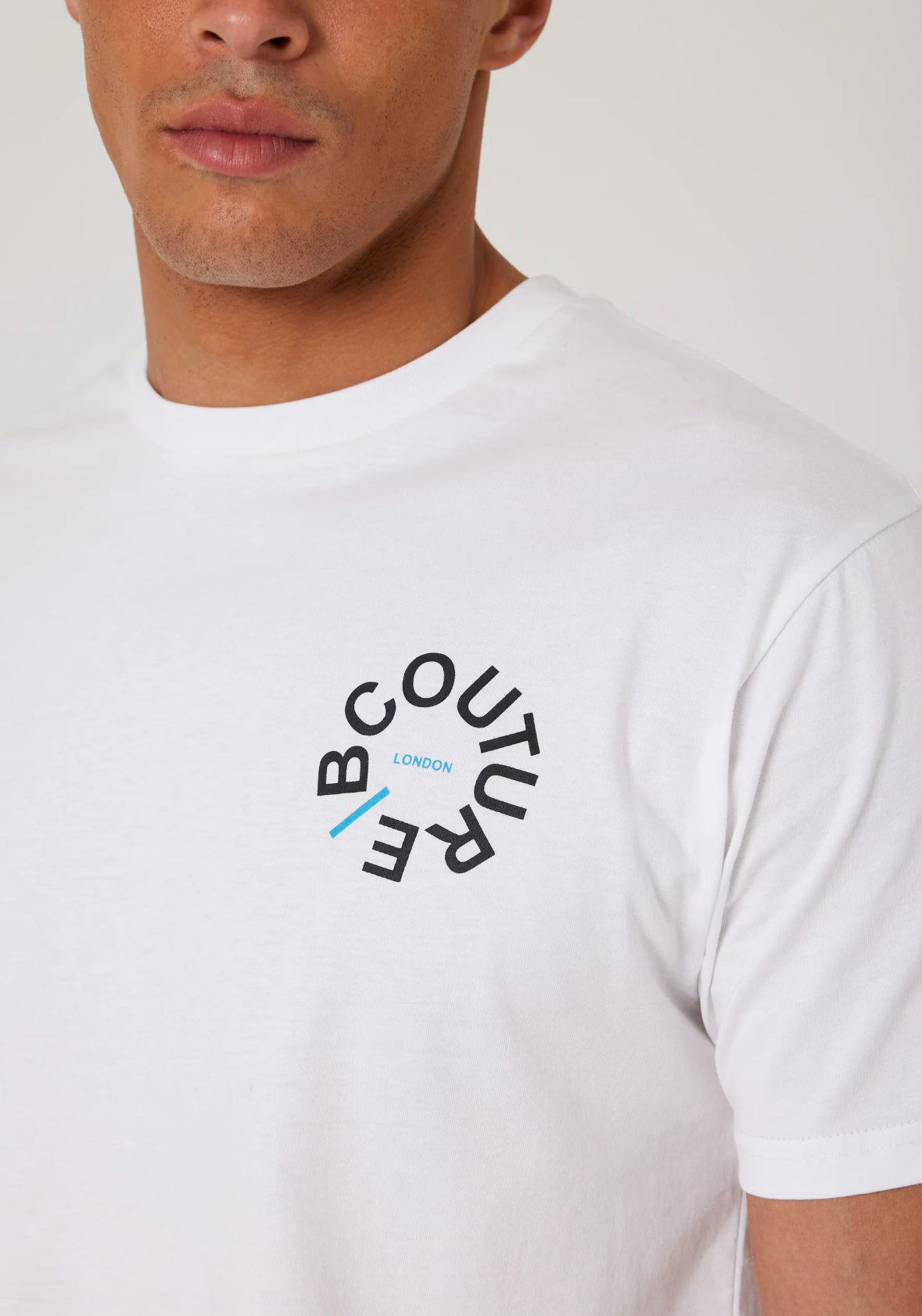 Burnham t-shirt & shorts set - white / silver