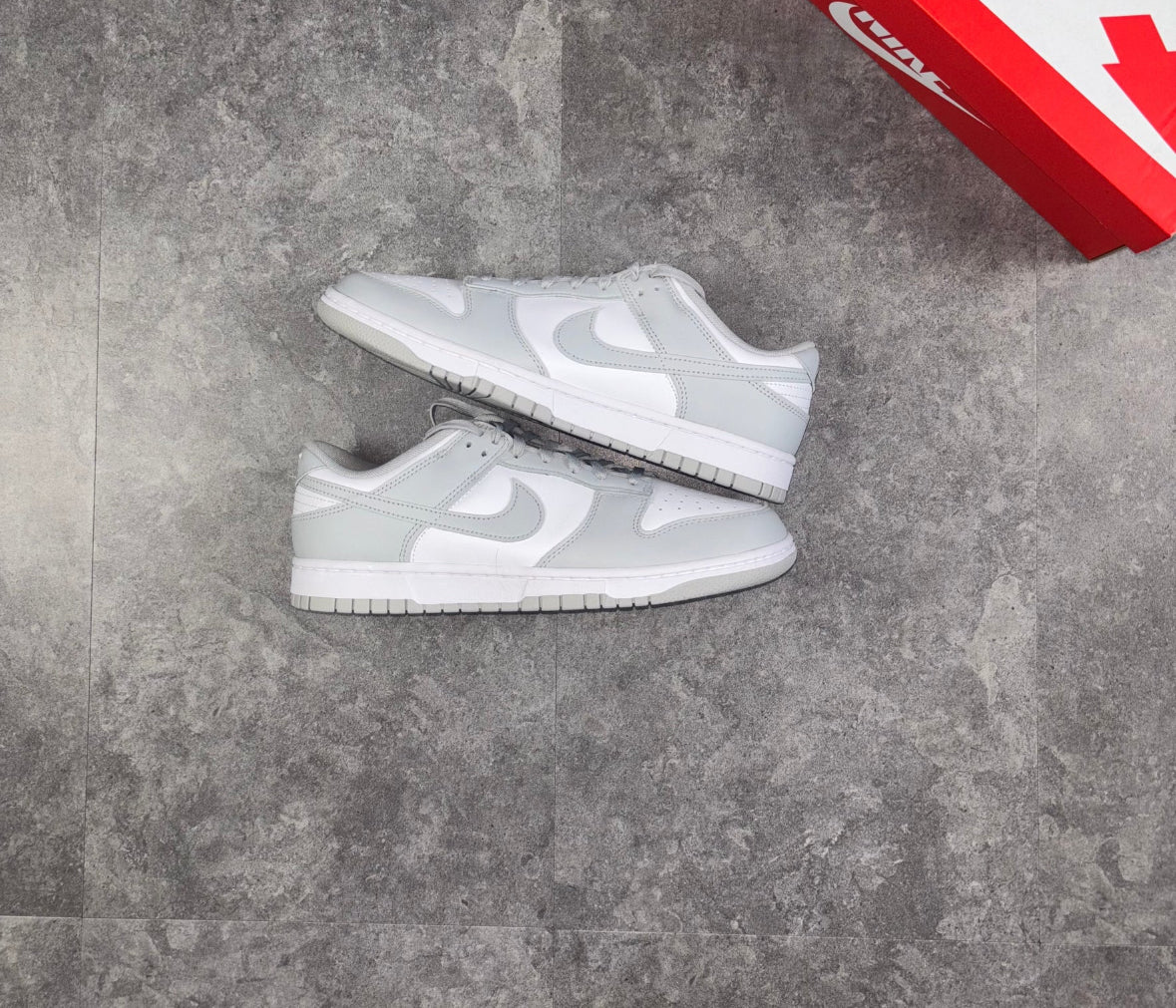 Nike dunk low grey fog