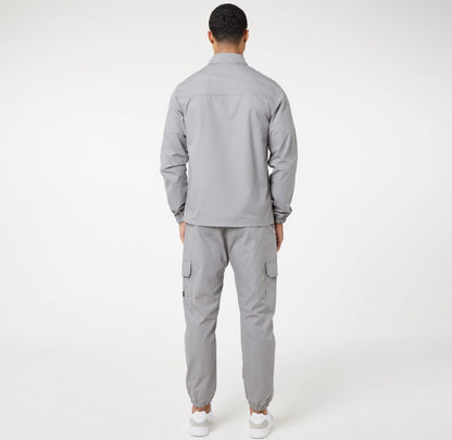 Utility overshirt | ice grey