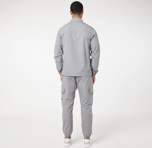 Utility overshirt | ice grey